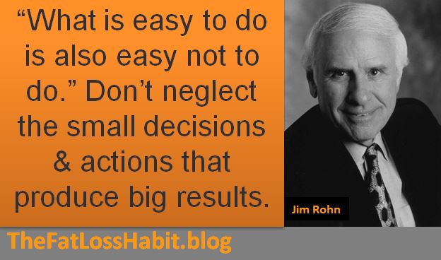 Big Results are the Product of Small Decisions Made Correctly