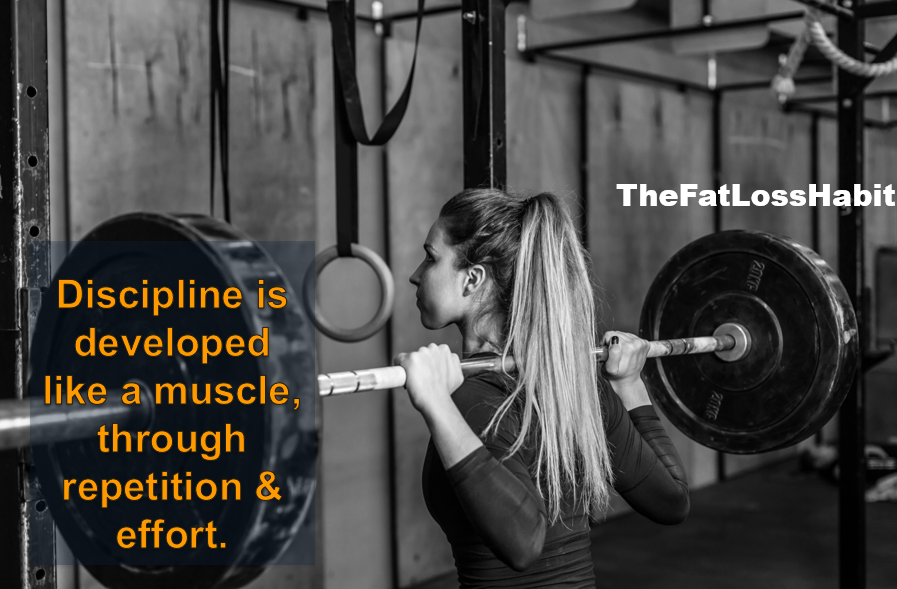 DISCIPLINE ISN’T SOMETHING WE ARE BORN WITH