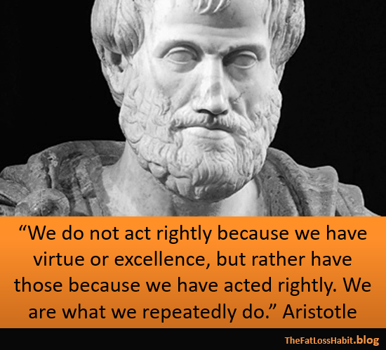 We Don’t DO Because We ARE, We ARE Because We DO