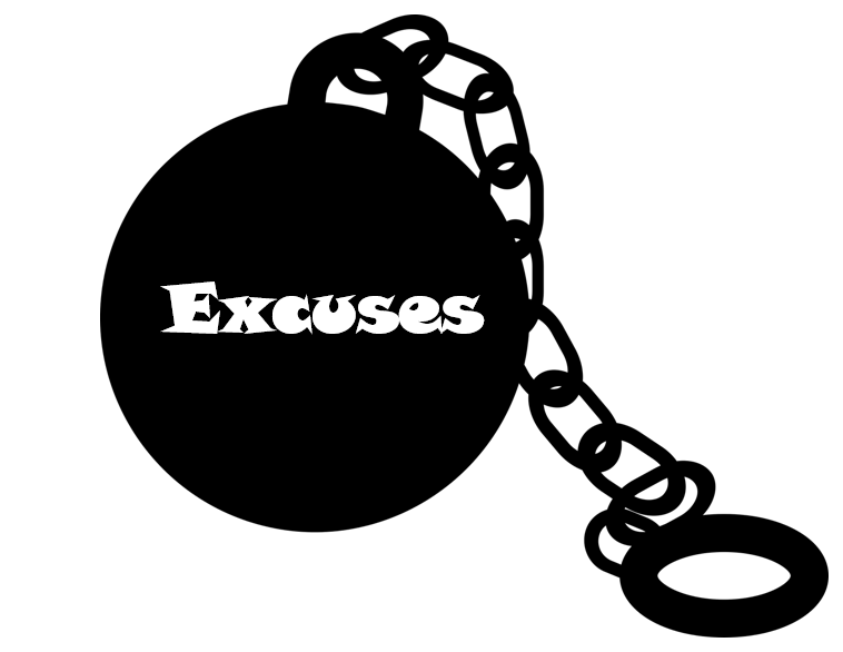 Our Excuses are a Prison that Protects Us from Pain